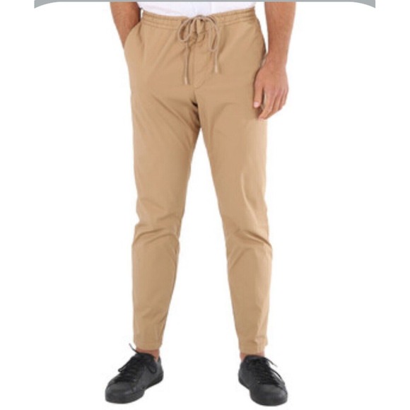 Boss by Hugo Boss Mens Banks4 Slim-Fit Drawstring Pants Size 36‎$248 Khaki Tan